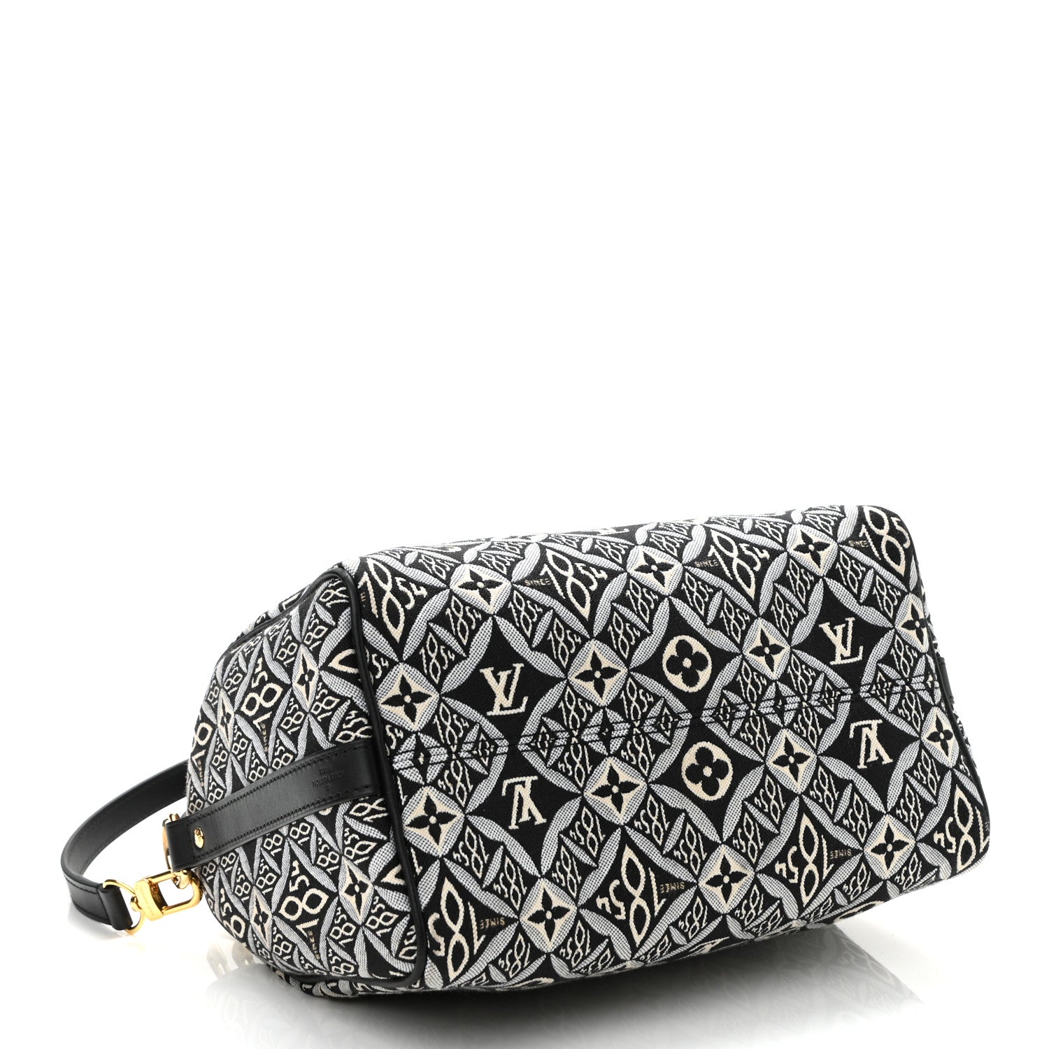 Louis Vuitton Jacquard Since 1854 Speedy Bandouliere 25 Grey 4 of 12