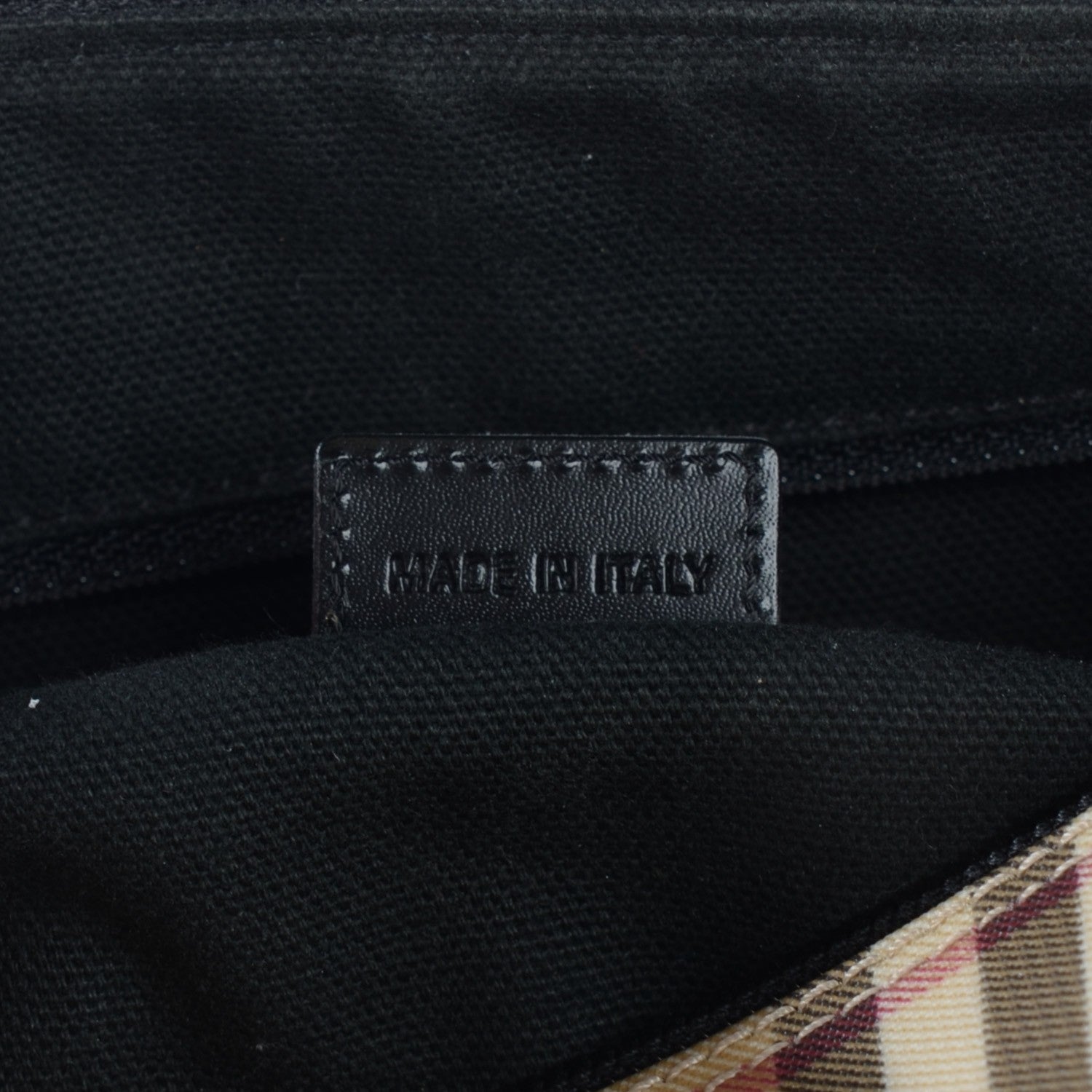 Burberry House Check Satchel Black 7 of 7