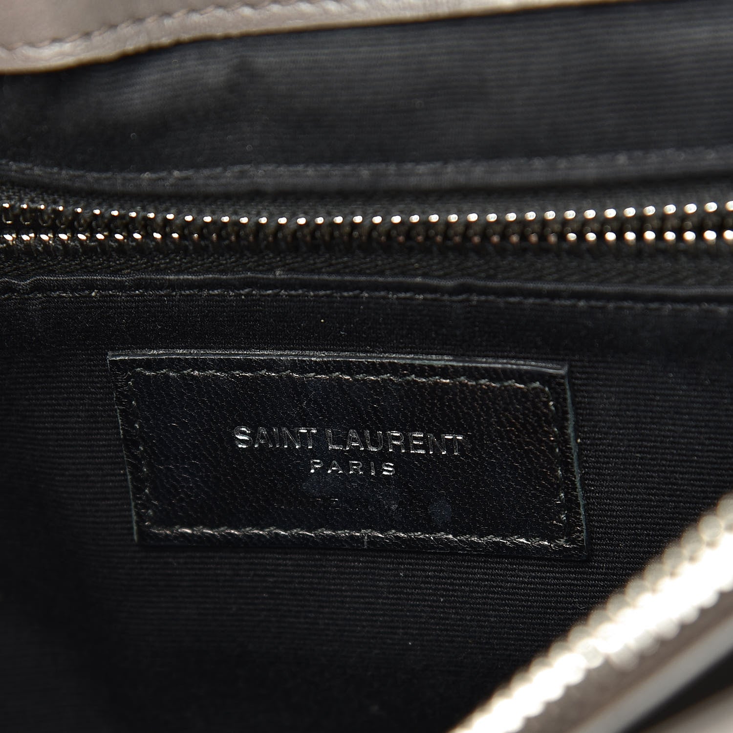 Saint Laurent Calfskin Y Quilted Monogram Large Loulou Chain