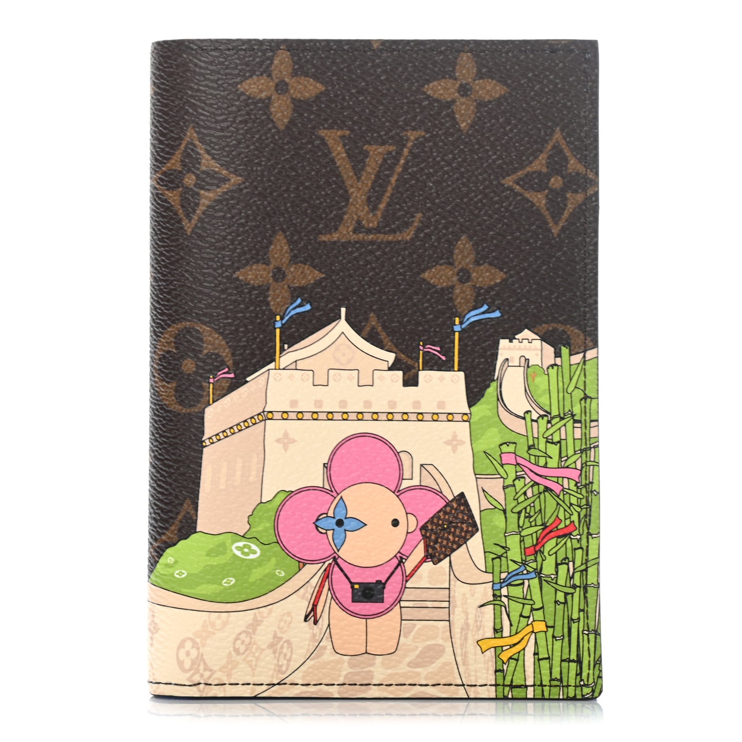 Monogram 2021 Christmas Animation China Passport Cover Myosotis Blue