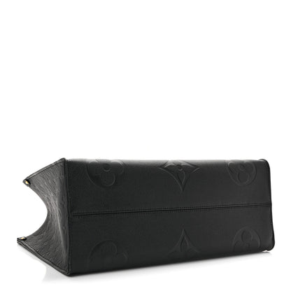 Louis Vuitton Empreinte Monogram Giant Onthego GM Black 4 of 13