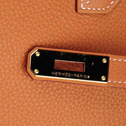 Hermes Togo Birkin 35 Gold 11 of 24