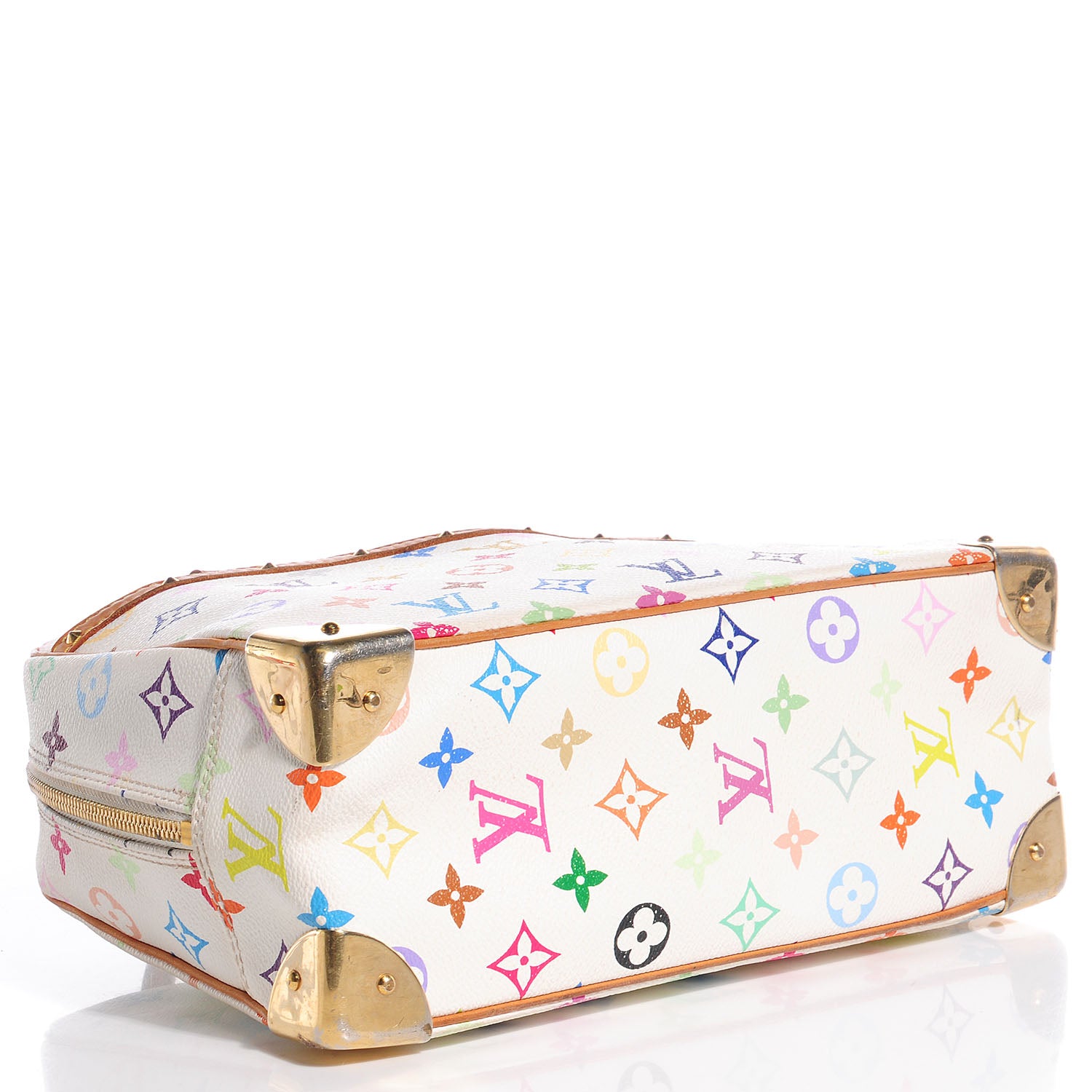 Louis Vuitton Monogram Multicolor Trouville White 4 of 7