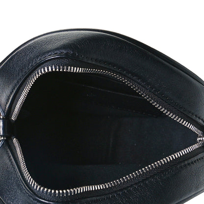 MCM Metallic Visetos Rabbit Tambourine Crossbody Silver 5 of 8