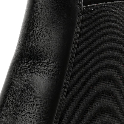 Christian Louboutin Calfskin Marchacroche 70 Chelsea Boots 39 Black 8 of 10