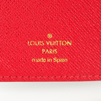 Louis Vuitton Damier Ebene Patch Small Ring Agenda Cover 6 of 7