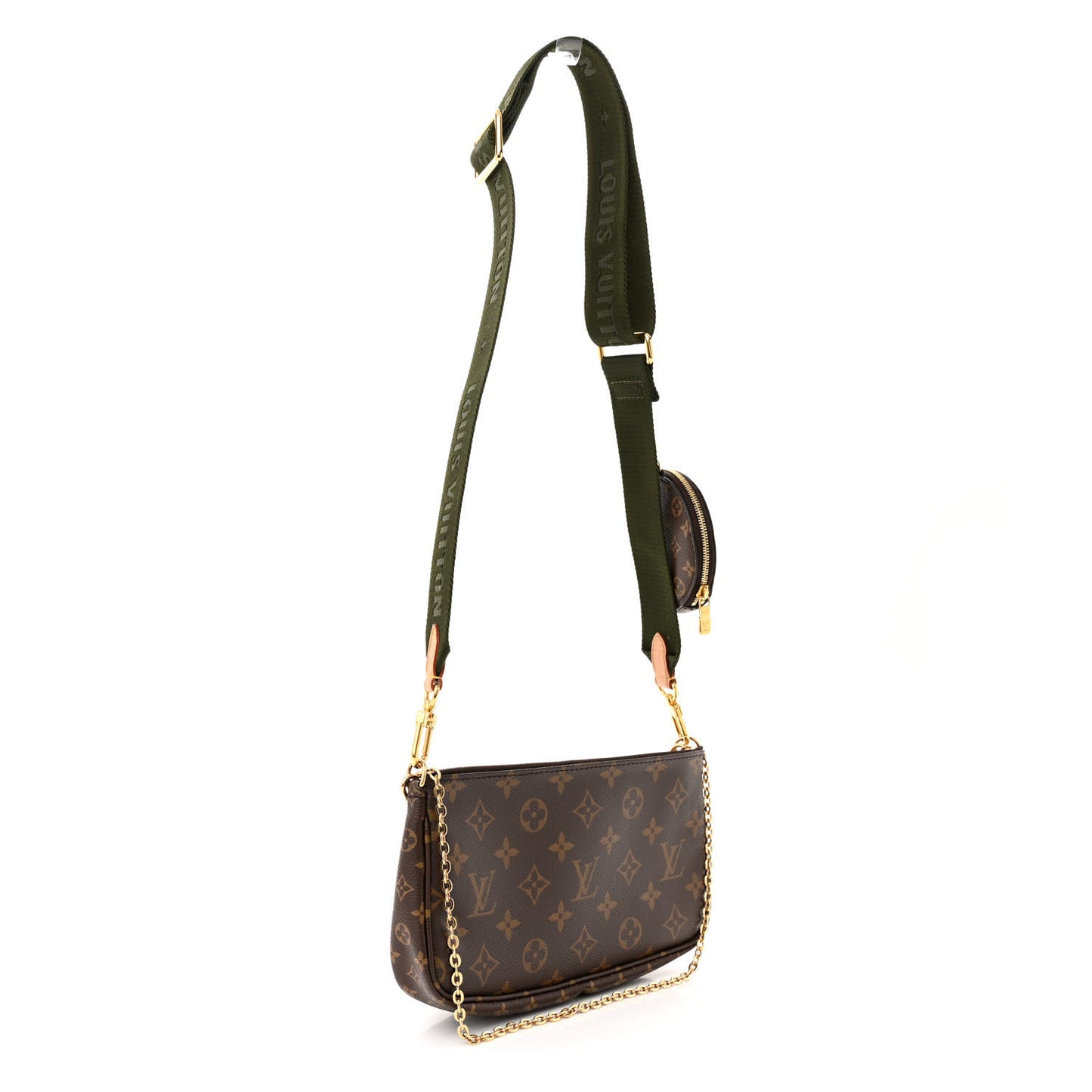 Monogram Multi Pochette Accessories Kaki