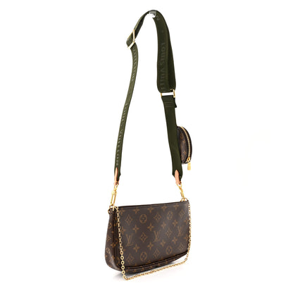 Louis Vuitton Monogram Multi Pochette Accessories Kaki 3 of 12