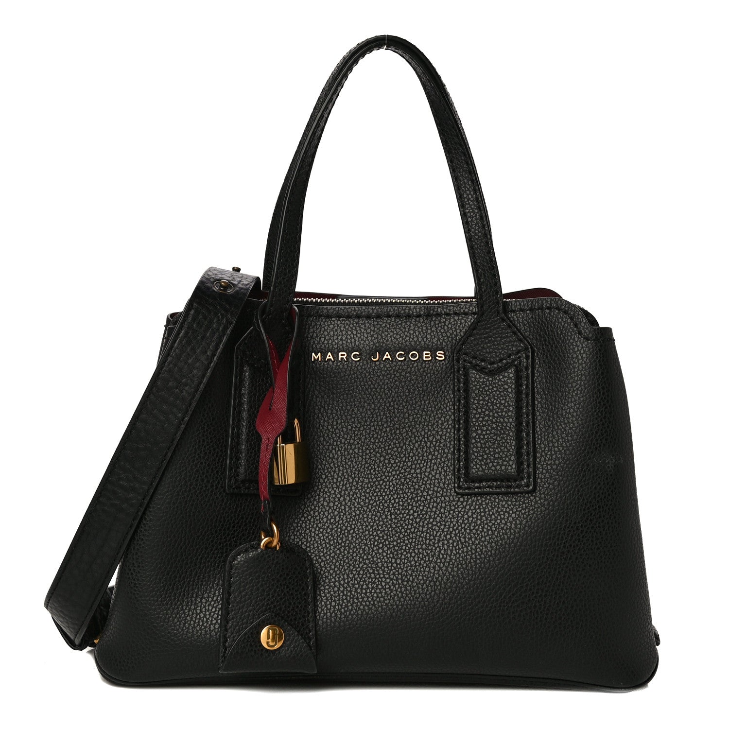 Marc Jacobs Pebbled Calfskin The Editor 29 Tote Black 1 of 11