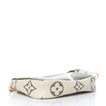 Louis Vuitton Monogram Giant Micro Pochette Accessories Kaki White 4 of 8
