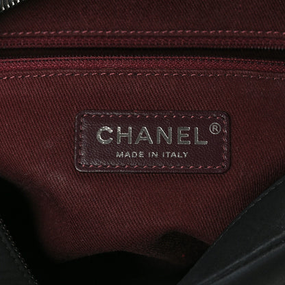 Chanel Glazed Calfskin Quilted Medium Day Trip Flap Black 5 of 8