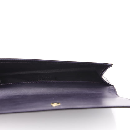 Gucci Guccissima Small Broadway Clutch Purple 4 of 10