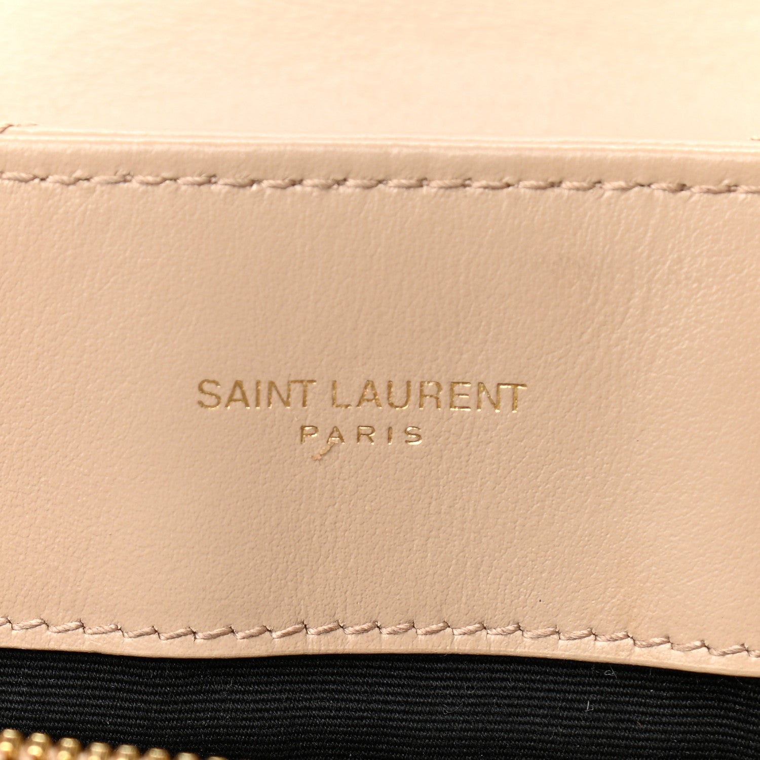 Saint Laurent Calfskin Y Quilted Monogram Medium Loulou Chain Satchel Dark Latte 6 of 15