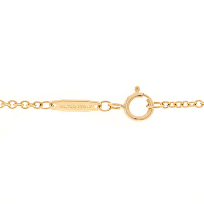 Tiffany 18K Yellow Gold Knot Necklace 5 of 6