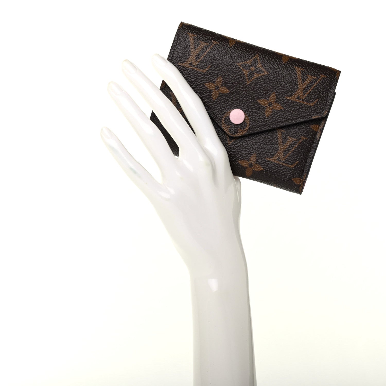 Louis Vuitton Monogram Victorine Wallet Rose Ballerine 2 of 7