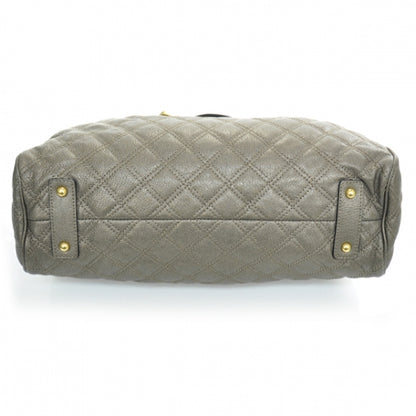 Marc Jacobs Quilted Leather Stam Metallic Bronze 4 of 10