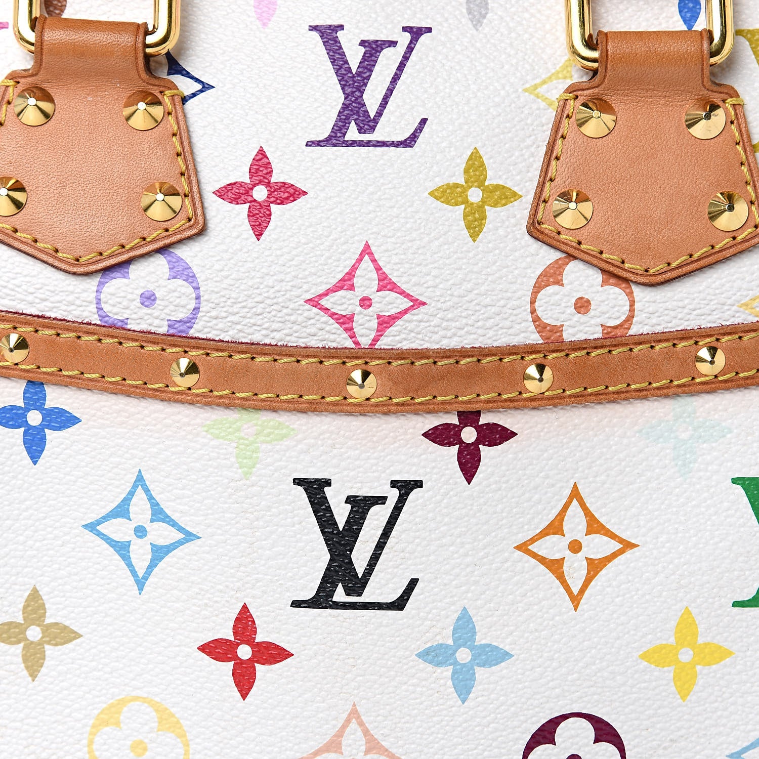 Louis Vuitton Monogram Multicolor Trouville White 12 of 13