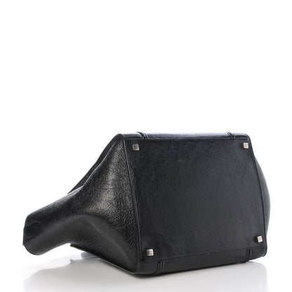 Celine Shiny Goatskin Medium Phantom Luggage Black 4 of 12
