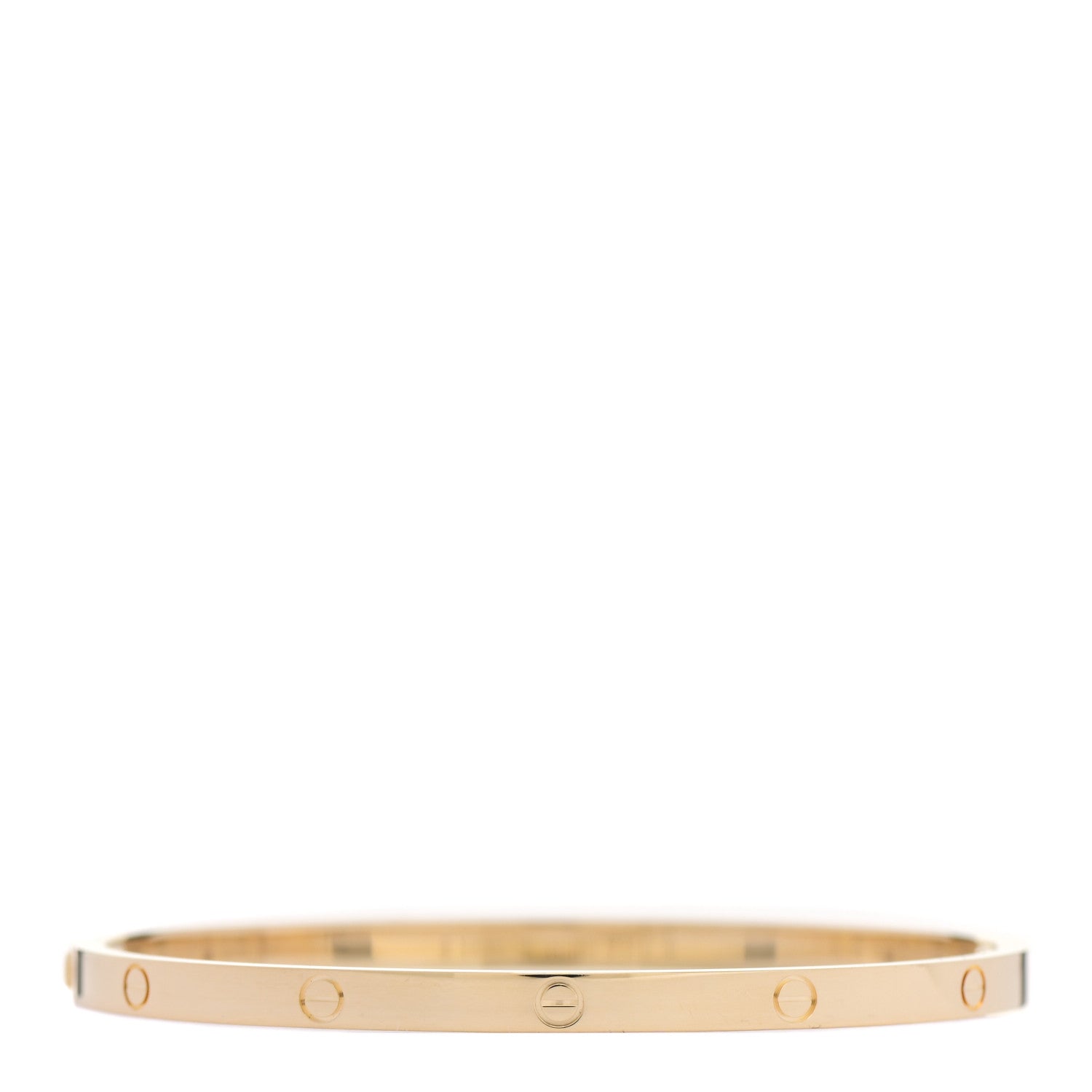 Cartier 18K Yellow Gold Small LOVE Bracelet 17 2 of 5