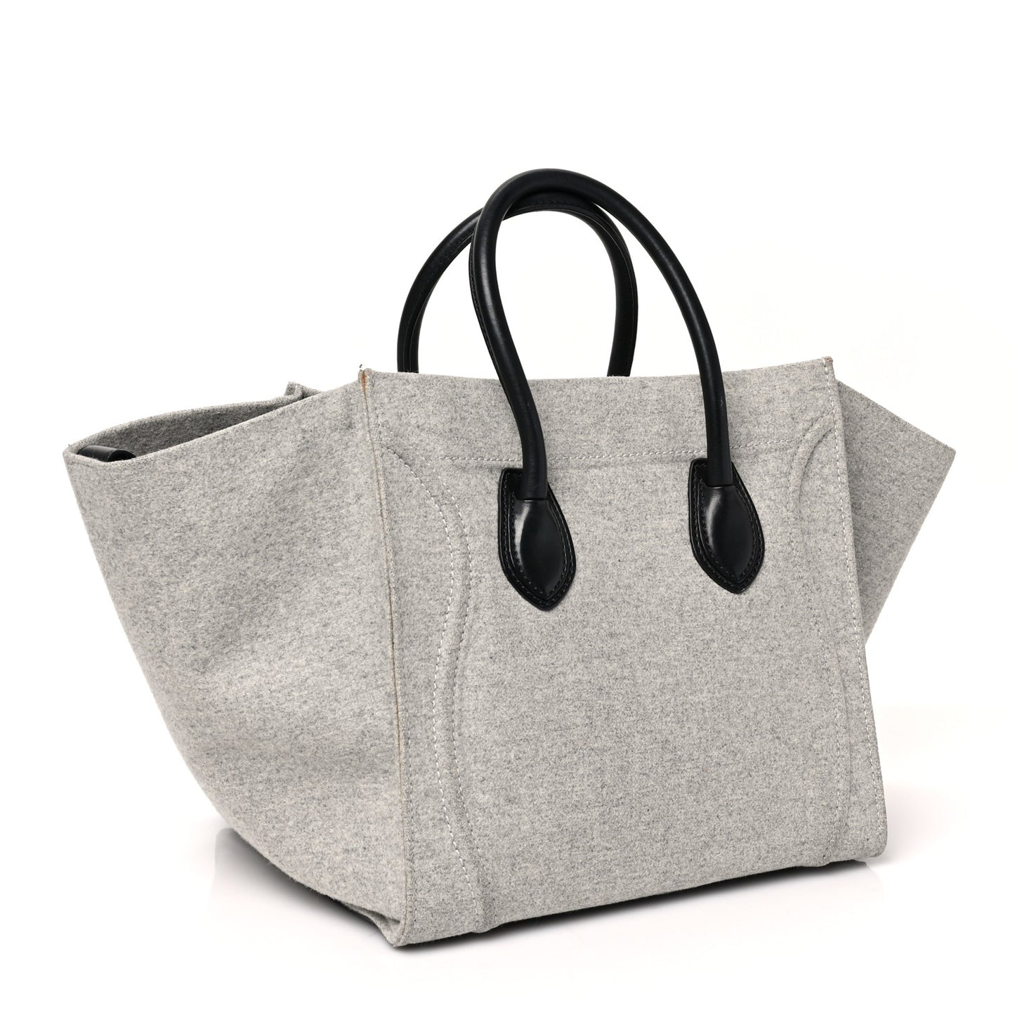 Felt Medium Phantom Luggage Pearl Grey