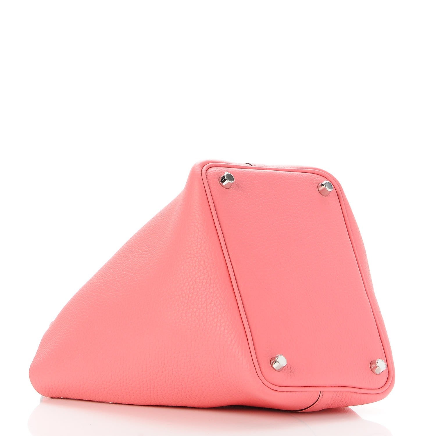Hermes Taurillon Clemence Picotin Lock 18 PM Rose Azalee 236553