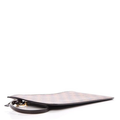 Louis Vuitton Damier Ebene Neverfull MM GM Pochette 4 of 9