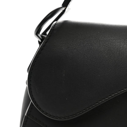Christian Dior Ultra Matte Calfskin Mini Saddle Bag Black 10 of 10