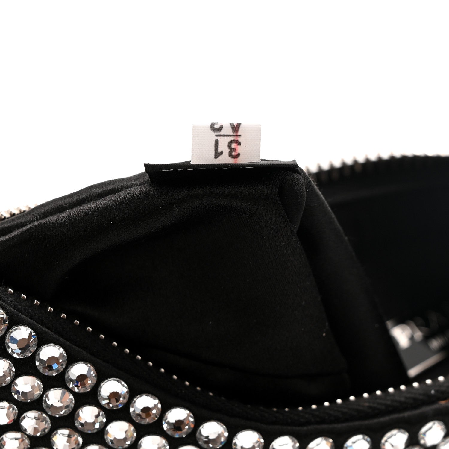 Prada Satin Crystal Re-Edition 2005 Shoulder Bag Cristal 8 of 12