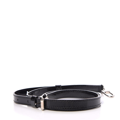 Louis Vuitton Patent 16mm Adjustable Shoulder Strap Black 2 of 3