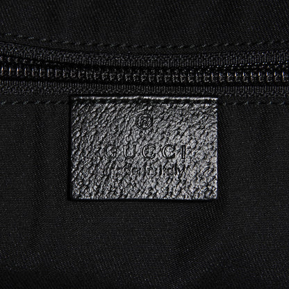Gucci GG Monogram Web Large Collapsible Carry On Duffle Bag Black 6 of 7
