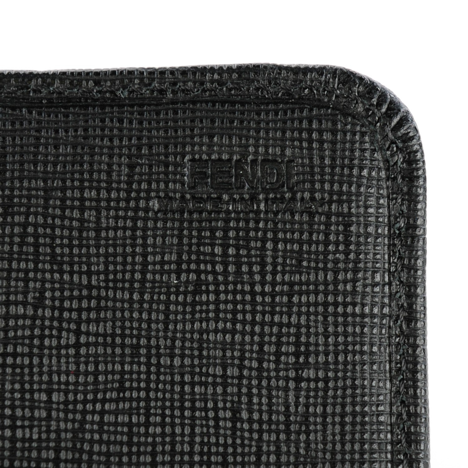 Fendi Vitello Elite Continental Wallet Black 6 of 8