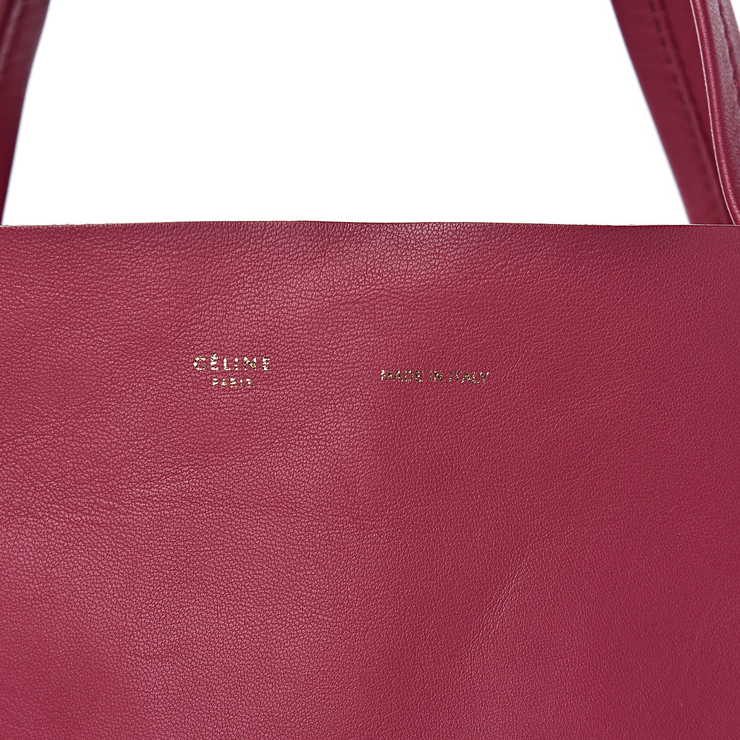 Celine Lambskin Horizontal Bi-Cabas Orchid Purple 7 of 12