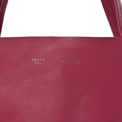 Celine Lambskin Horizontal Bi-Cabas Orchid Purple 7 of 12