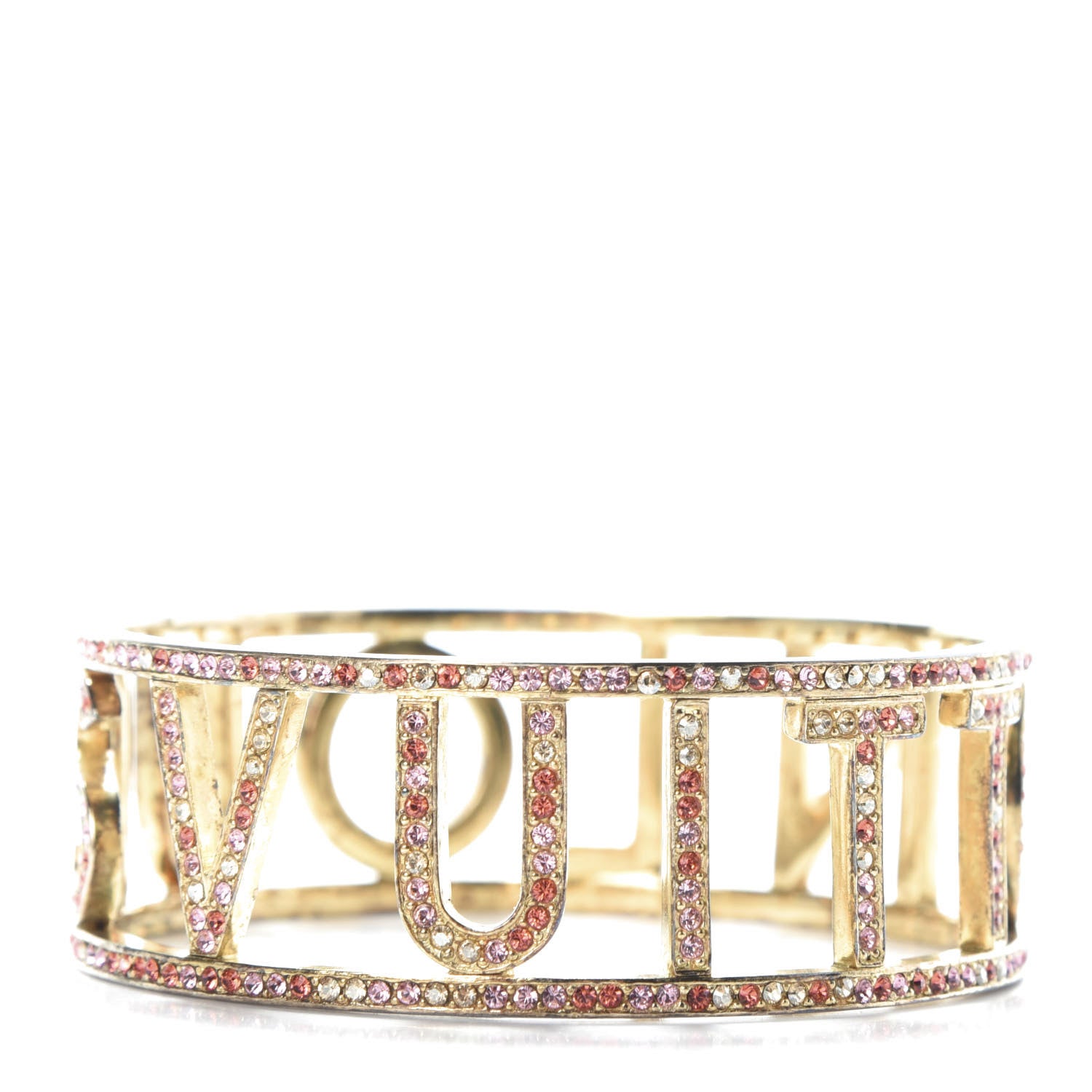 Louis Vuitton Swarovski Crystal 1001 Nuits Nights Bracelet Orange Sunset 3 of 5