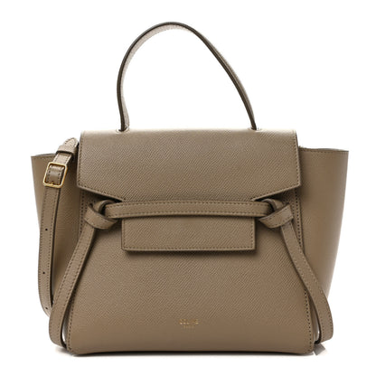 Celine Grained Calfskin Nano Belt Bag Light Taupe 1 of 9