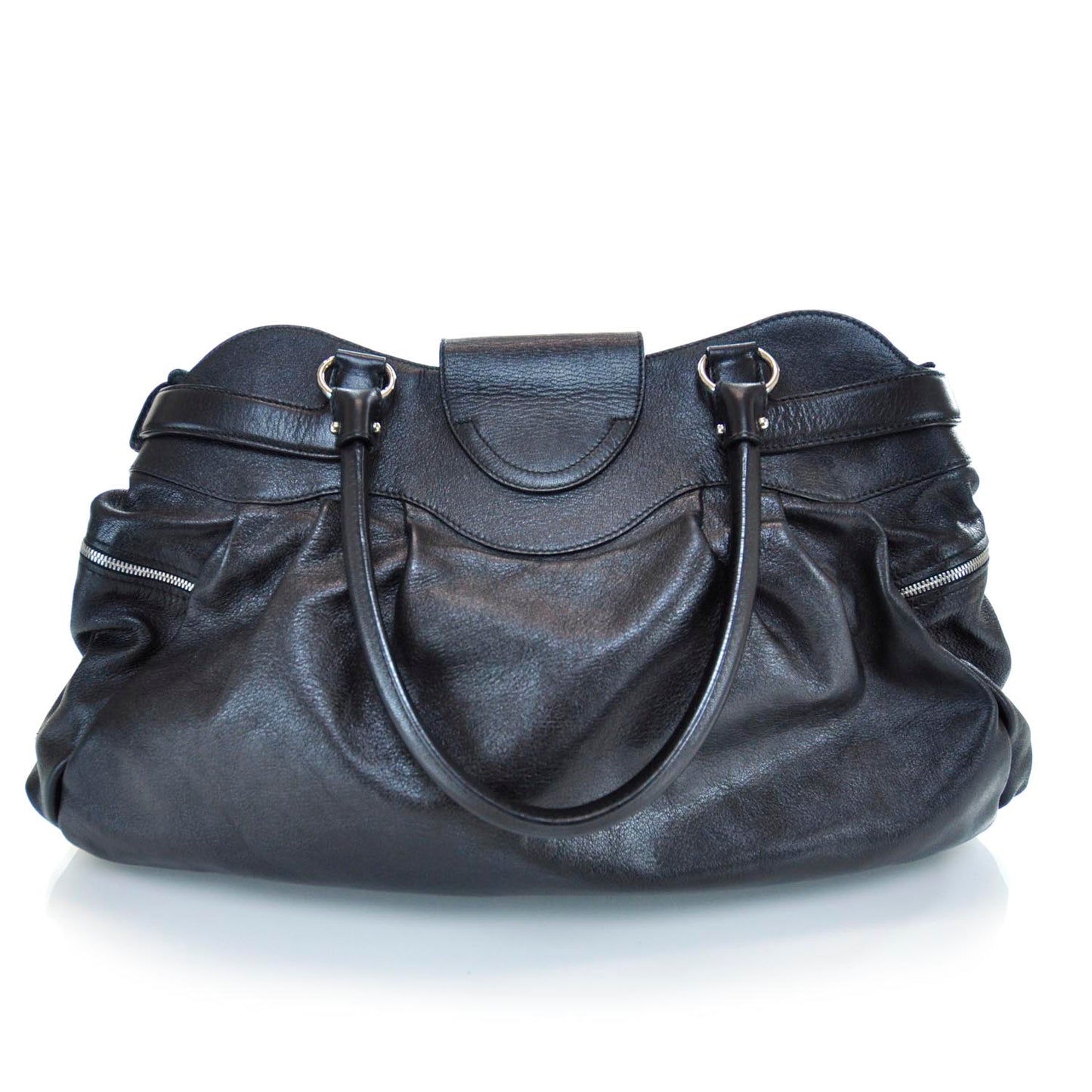 SALVATOREFERRAGAMOLeatherMarisaBlack