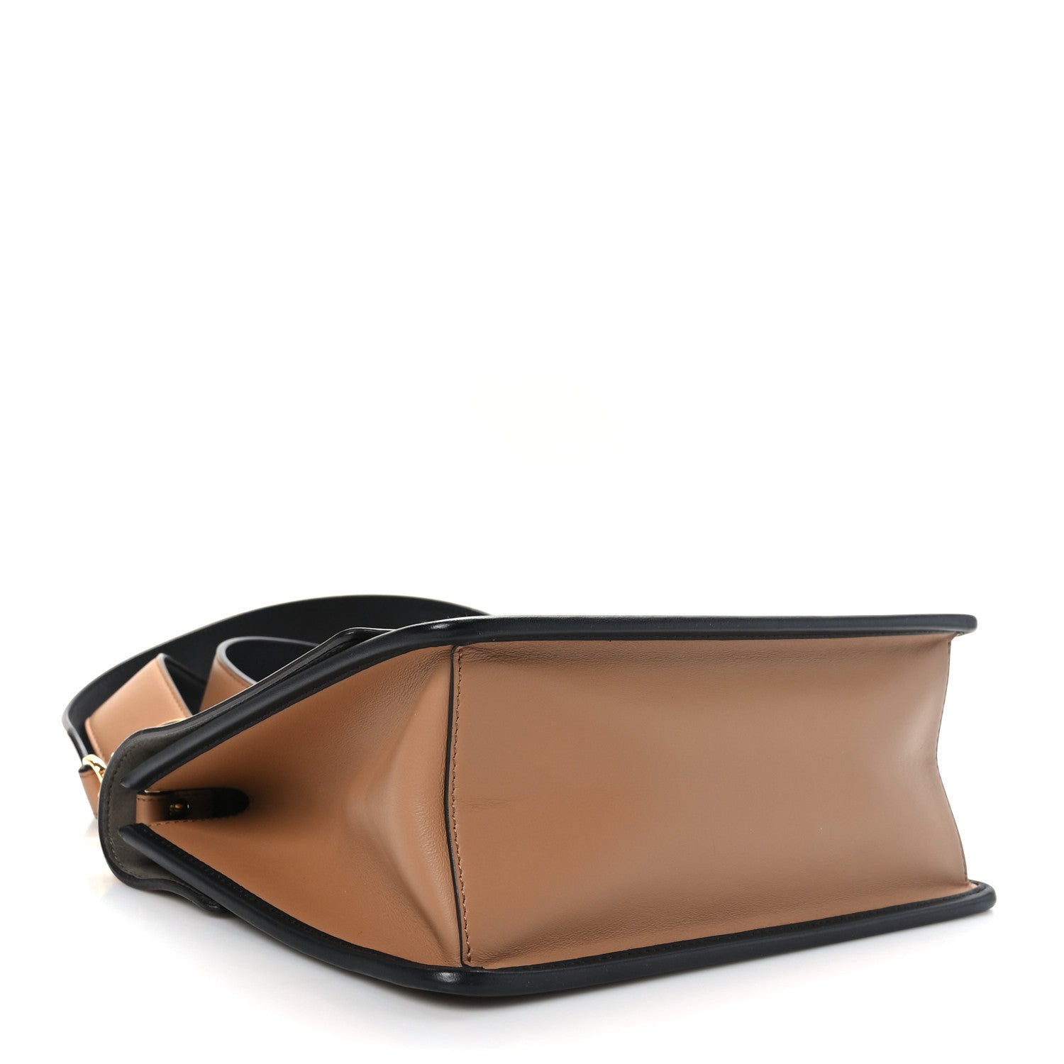 Fendi Vitello Century F is Fendi FF Embossed Kan I Shoulder Bag Orzo Tobacco 4 of 9