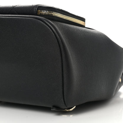 Chanel Caviar Quilted Business Affinity Backpack Black 10 of 12