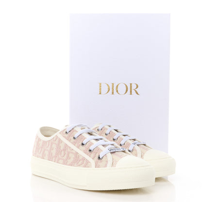 Christian Dior Canvas Oblique Walk'N'Dior Low Top Sneakers 39 Powder Nude 9 of 9