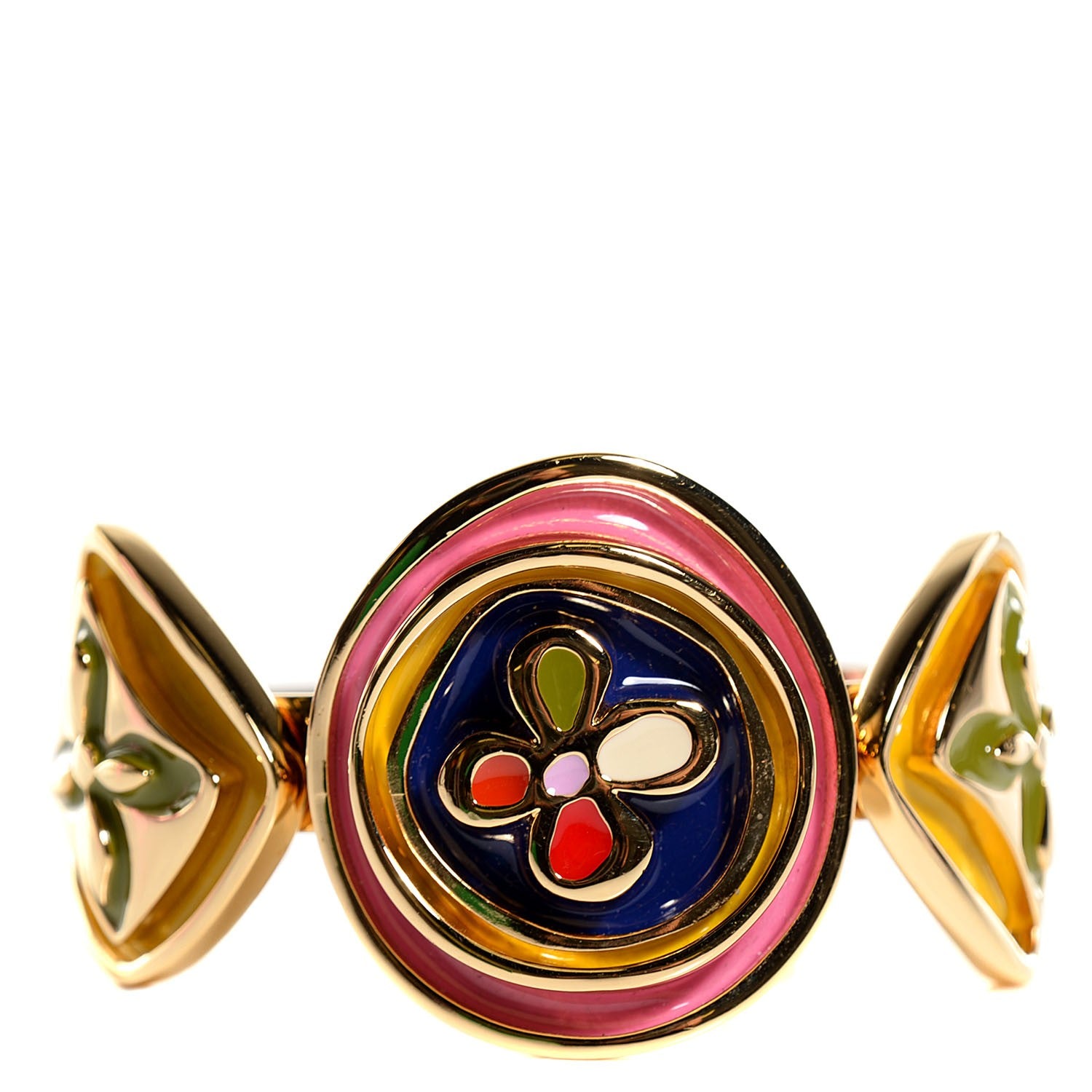 Louis Vuitton Resin Naif Motif Bracelet 1 of 5