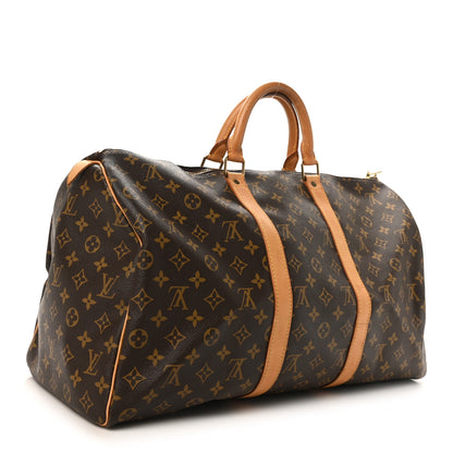 Louis Vuitton Monogram Keepall 50 2 of 12