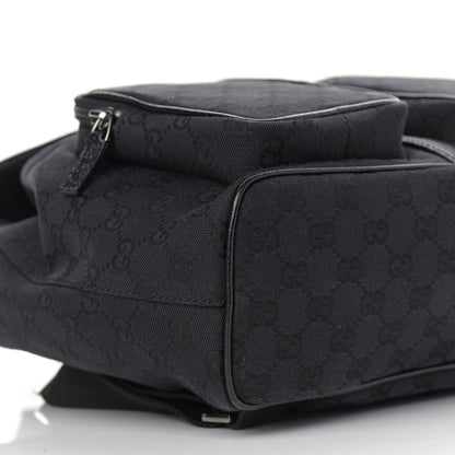 Gucci GG Monogram Single Buckle Backpack Black 9 of 10