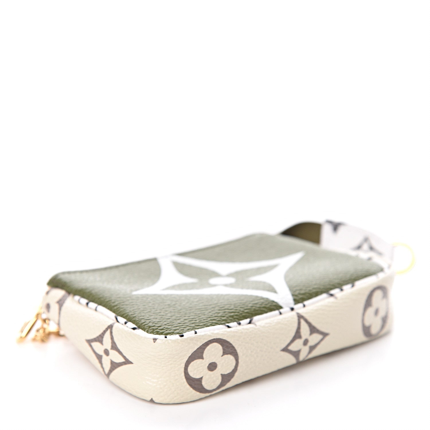 Louis Vuitton Monogram Giant Micro Pochette Accessories Kaki White 4 of 7