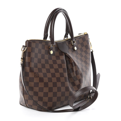 Louis Vuitton Damier Ebene Siena MM 2 of 8