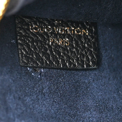 Louis Vuitton Empreinte Monogram Giant Neverfull MM Pochette Black 6 of 7