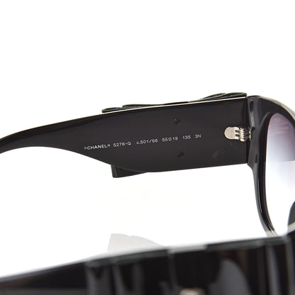 Chanel CC Bow Sunglasses 5276-Q Black 5 of 8