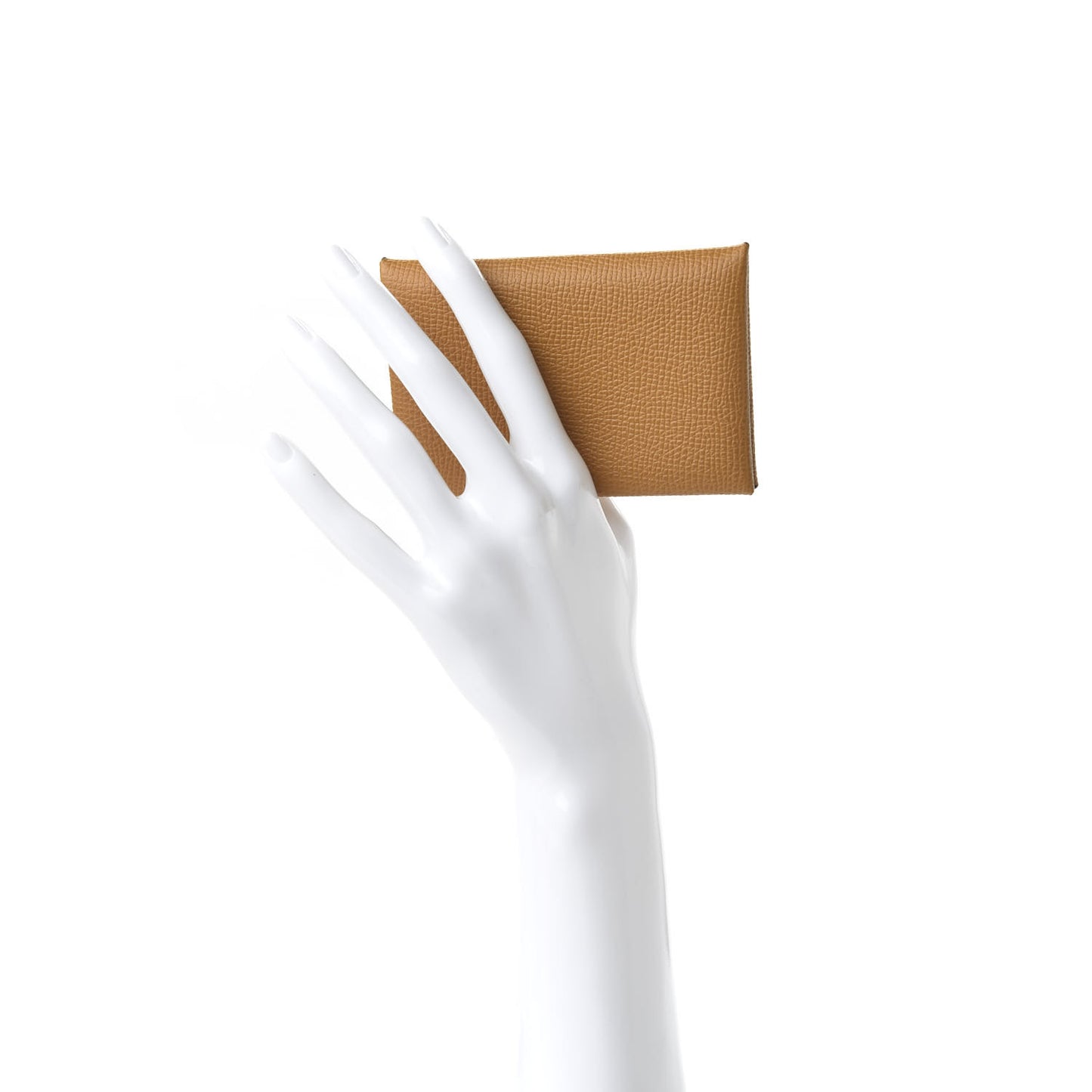 Epsom Calvi Card Case Sesame