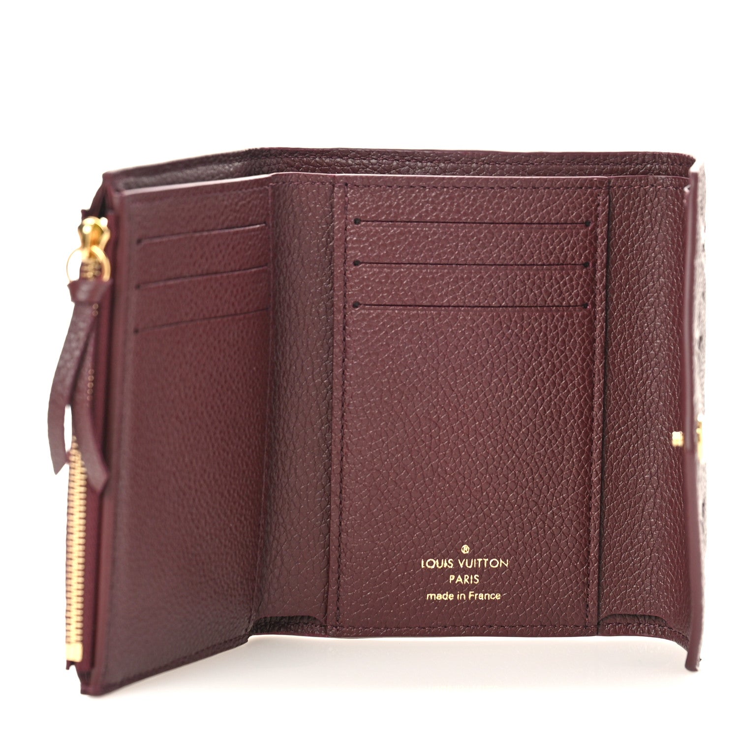 Louis Vuitton Empreinte Victorine Wallet Wine 5 of 9