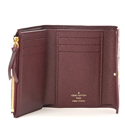 Louis Vuitton Empreinte Victorine Wallet Wine 5 of 9