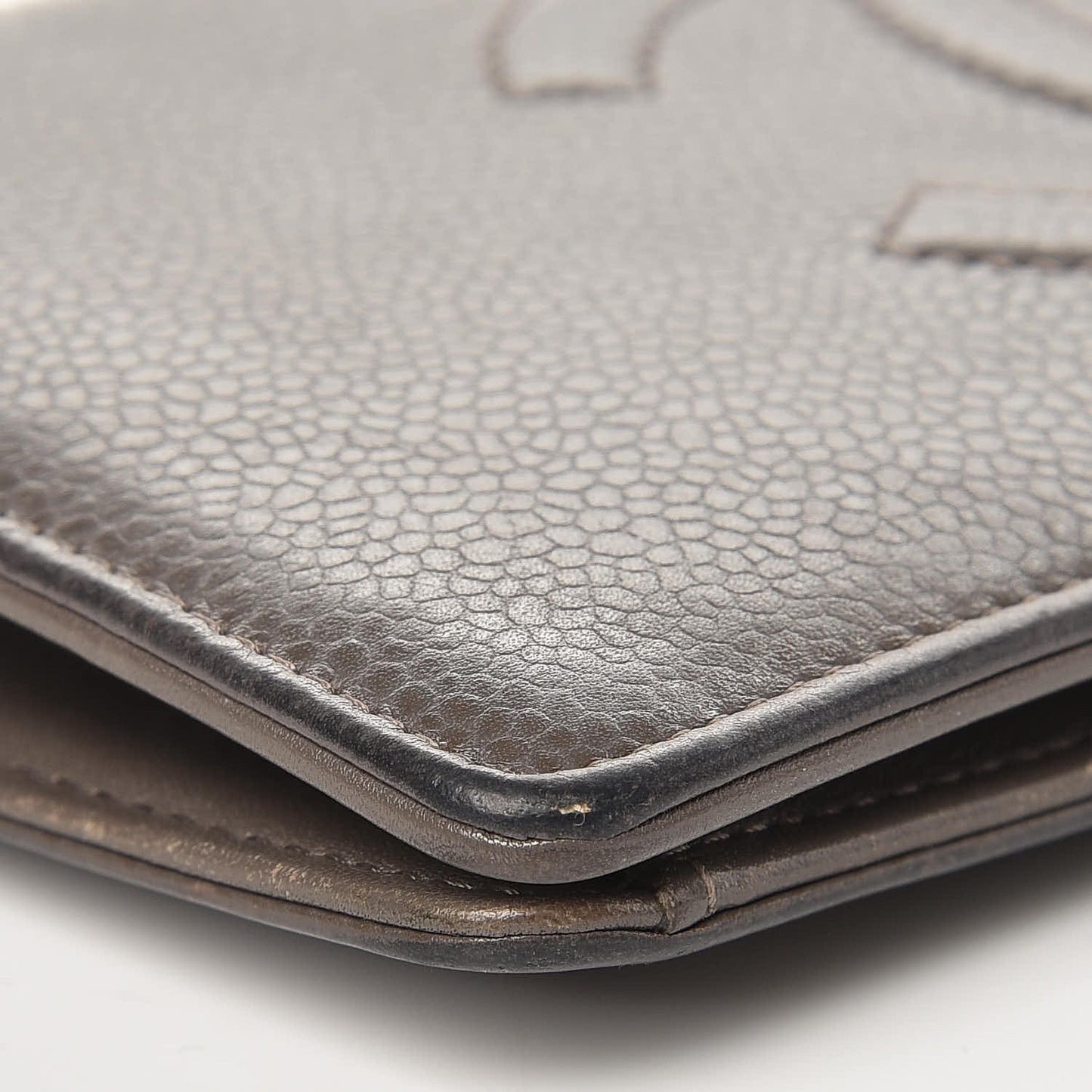Caviar Timeless CC Yen Wallet Grey